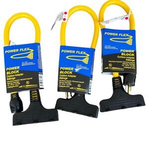 Power Flex Power Block Outdoor Adapter Rallonge.